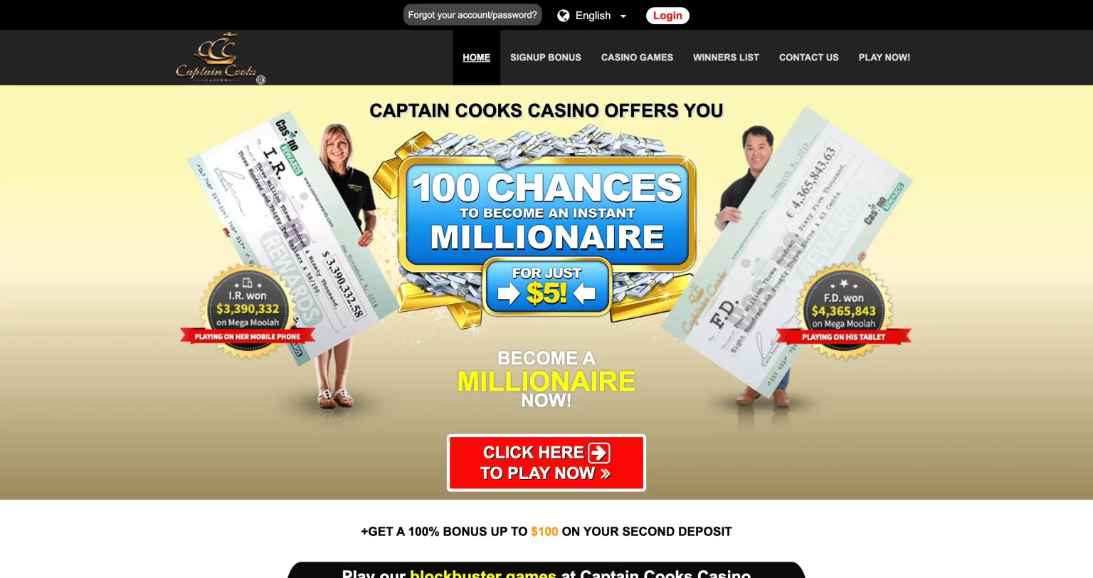 Captain Cooks Casino